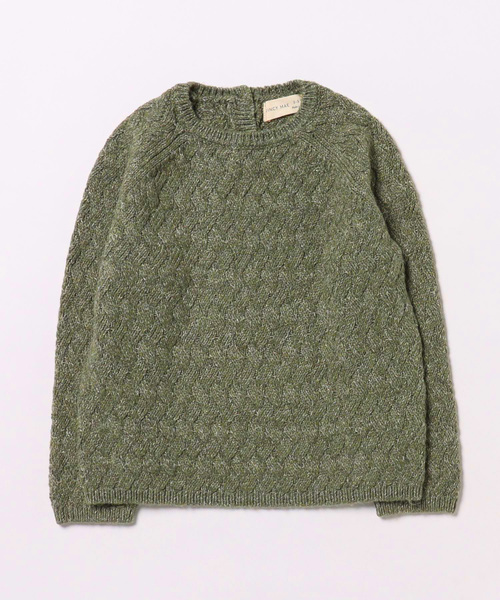 【セール】★Quincy Mae★KNIT SWEATER || FOREST（その他ベビー用品）｜Quincy Mae（クインシーメイ）