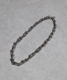 LHME | LHME “Moment”リンクホースシューチェーンネックレス/サージカルステンレス316L（金属アレルギー対応）(ネックレス)