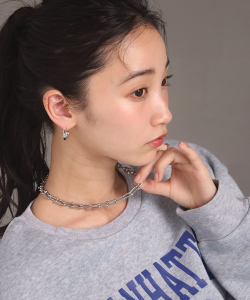 LHME “Moment”リンクホースシューチェーンネックレス/サージカル