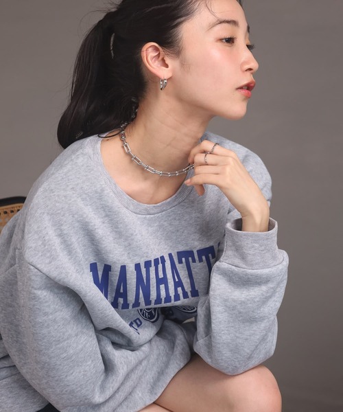 LHME（エルエイチエムイー）の「LHME “Moment”リンクホースシューチェーンネックレス/サージカルステンレス316L（金属アレルギー対応）（ネックレス・レディース・シルバー・40cm）」の14枚目の写真