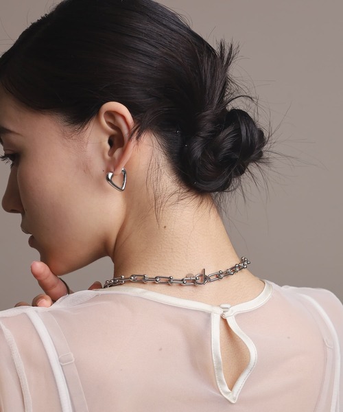 LHME “Moment”リンクホースシューチェーンネックレス/サージカル