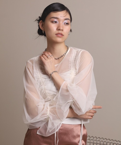 LHME（エルエイチエムイー）の「LHME “Moment”リンクホースシューチェーンネックレス/サージカルステンレス316L（金属アレルギー対応）（ネックレス・レディース・シルバー・40cm）」の19枚目の写真