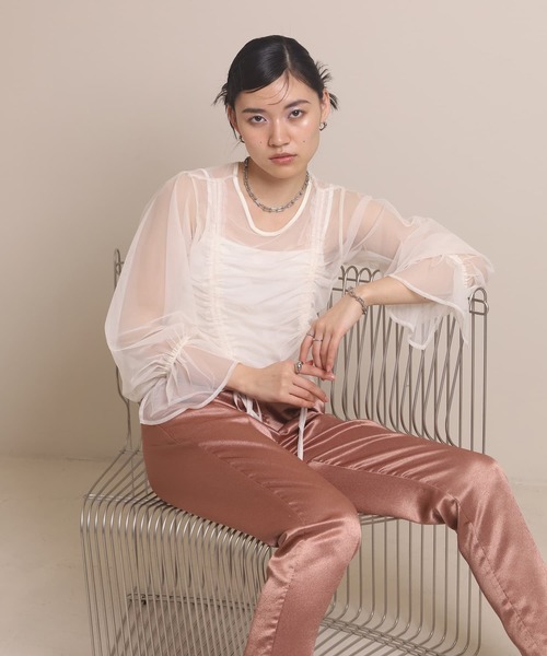 LHME（エルエイチエムイー）の「LHME “Moment”リンクホースシューチェーンネックレス/サージカルステンレス316L（金属アレルギー対応）（ネックレス・レディース・シルバー・40cm）」の20枚目の写真