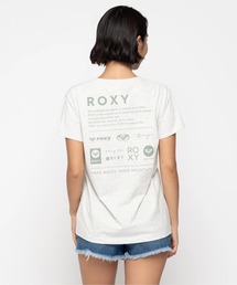 HERITAGE LOGOS/ロキシー半袖バックプリントロゴTシャツ