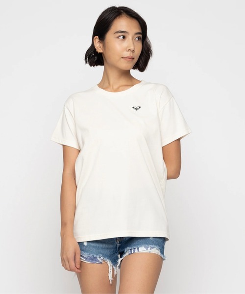 ROXY（ロキシー）の「HERITAGE LOGOS/ロキシー半袖バックプリントロゴTシャツ（Tシャツ/カットソー・レディース・グレー/ブラック/ホワイト/ブラウン・LARGE/MEDIUM/SMALL）」の14枚目の写真