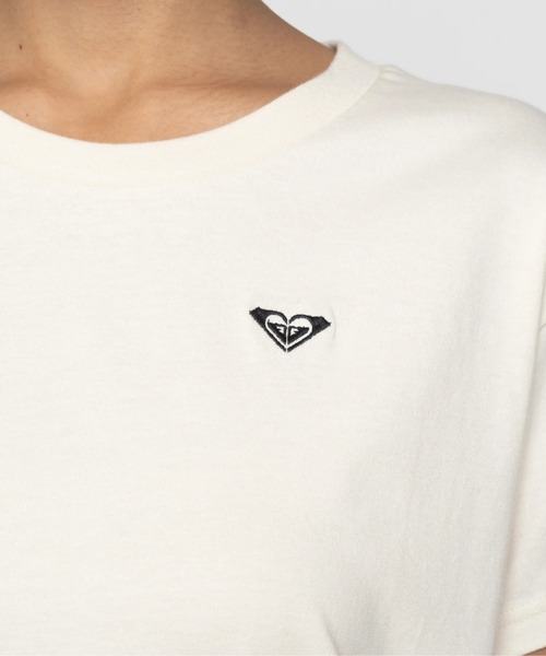 ROXY（ロキシー）の「HERITAGE LOGOS/ロキシー半袖バックプリントロゴTシャツ（Tシャツ/カットソー・レディース・グレー/ブラック/ホワイト/ブラウン・LARGE/MEDIUM/SMALL）」の16枚目の写真