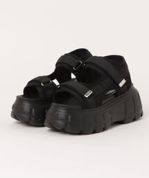 DOLCE&GABBANA サンダル 黒x白(総柄) 2007522G0032 Dolce & Gabbana Sorrento Slip On Silver Crystal (Women's