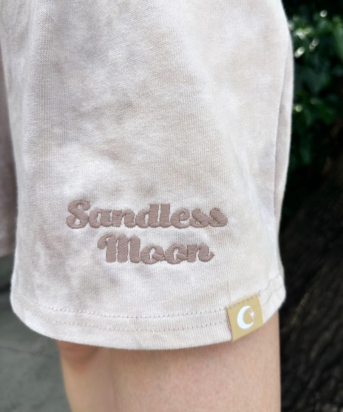 sandlessmoon（サンドレスムーン）の「タイダイセットアップ（Tシャツ/カットソー・レディース・ベージュ/ピンク・FREE）」の10枚目の写真