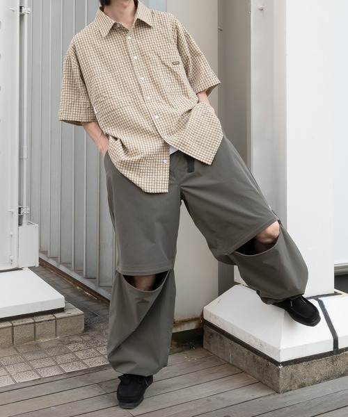 Perushu(ペルーシュ)の「クライミングデザインパンツ(その他パンツ・メンズ・ダークオリーブ/ブラック/グレイッシュベージュ・SMALL/MEDIUM/LARGE)」の13枚目の写真