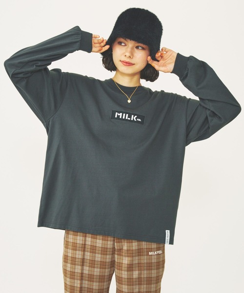 MILKFED.(ミルクフェド)の「FUR BELL HAT(ハット・レディース・ブラック/ホワイト/ブラウン・ONE SIZE)」の5枚目の写真
