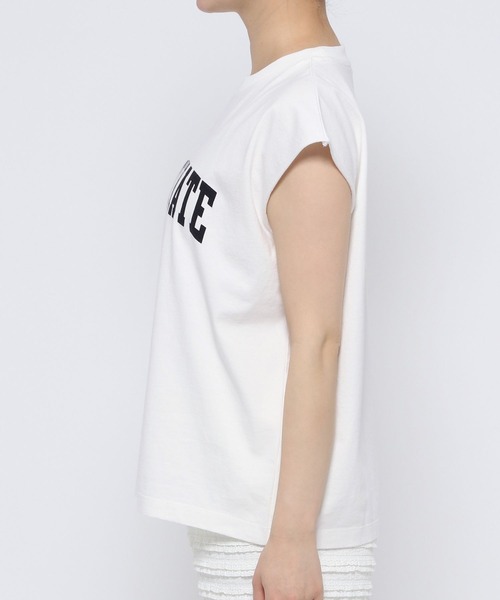 LOWRYS FARM（ローリーズファーム）の「プリントロゴＮＳ 115246（Tシャツ/カットソー・レディース・ブラウン/ホワイト/ブラック/その他・FREE）」の15枚目の写真