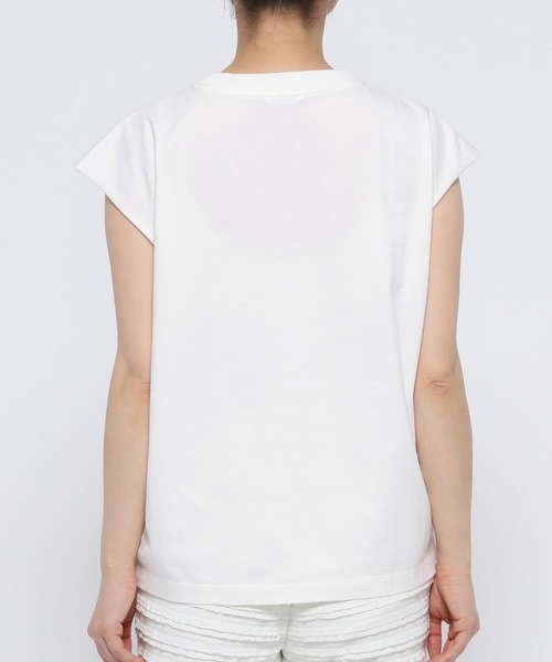 LOWRYS FARM（ローリーズファーム）の「プリントロゴＮＳ 115246（Tシャツ/カットソー・レディース・ブラウン/ホワイト/ブラック/その他・FREE）」の16枚目の写真