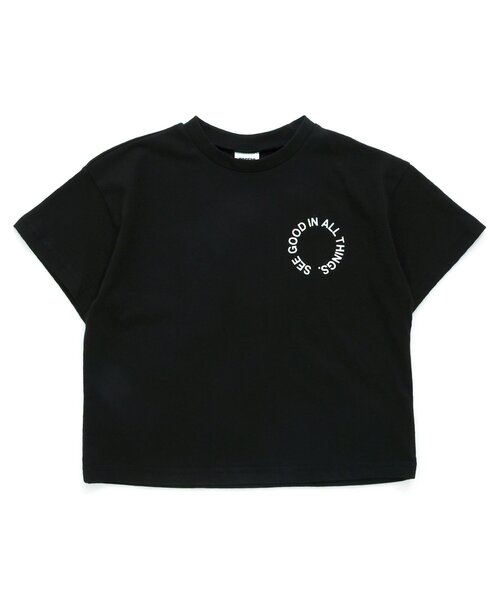 BREEZE(ブリーズ)の「【WEB限定】6色6柄ロゴTシャツ(Tシャツ/カットソー・キッズ・ブラック/オフホワイト/グリーン/ネイビー/オレンジ/ベージュ・80/90/120/130/110/100/140/150)」の3枚目の写真