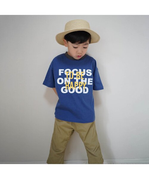 BREEZE(ブリーズ)の「【WEB限定】6色6柄ロゴTシャツ(Tシャツ/カットソー・キッズ・ブラック/オフホワイト/グリーン/ネイビー/オレンジ/ベージュ・80/90/120/130/110/100/140/150)」の19枚目の写真