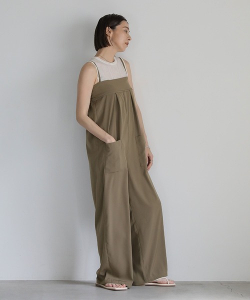 select MOCA(セレクトモカ)の「2WAYベアサロペット(サロペット/オーバーオール・レディース・ブラック/カーキ・MEDIUM/LARGE)」の17枚目の写真