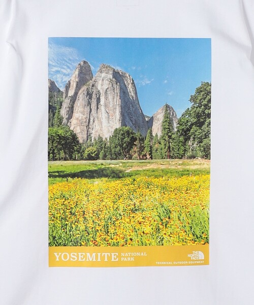 THE NORTH FACE(ザノースフェイス)の「<THE NORTH FACE> ヨセミテ シーナリー Tシャツ(Tシャツ/カットソー・メンズ・ホワイト/ブラック・M/L/XL)」の15枚目の写真