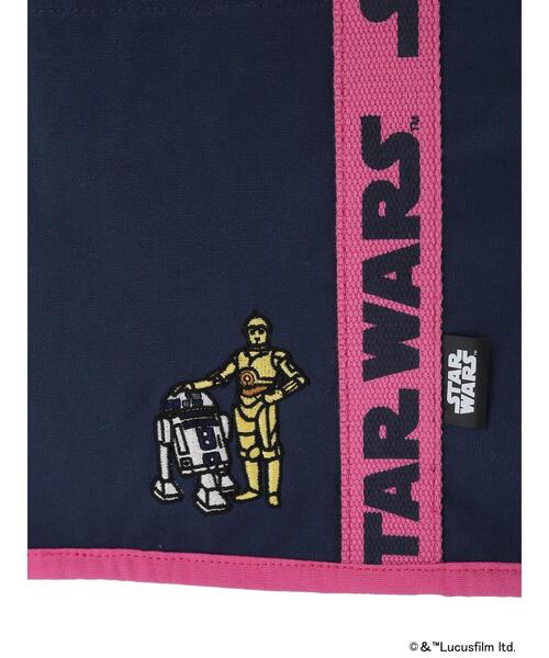 ehka sopo（エヘカソポ）の「【STAR WARS】トートバッグ（ハンドバッグ・レディース・ネイビー/サックスブルー・F）」の8枚目の写真