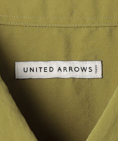 UNITED ARROWS（ユナイテッドアローズ）の「ポプリン ソリッド ショートスリーブ シャツ（シャツ/ブラウス・メンズ・オリーブ/ホワイト/ロイヤルブルー・S/M/L/XL）」の20枚目の写真
