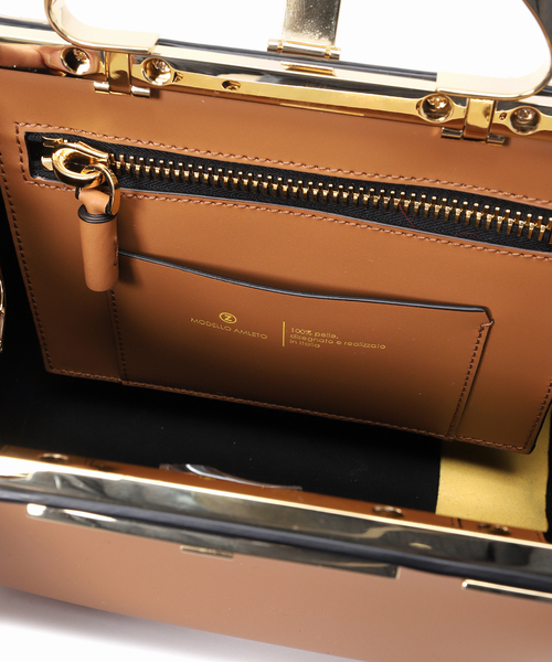 ■ZANCHETTI ショルダーバッグ 20 AM 710 AMLETO ZANCHETTI(ザンケッティ)】 AMLETO 20 （ショルダーバッグ