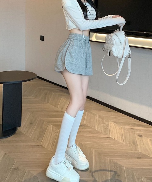 Grandeir(グランディール)の「大きめポケットショートパンツ(その他パンツ・レディース・ピンク/グレー/ホワイト/ブラック・M)」の12枚目の写真