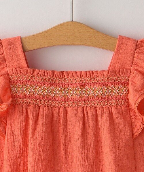 【セール】SHIPS KIDS:80～90cm / スモッキング セット ロンパース（ロンパース）｜SHIPS（シップス）