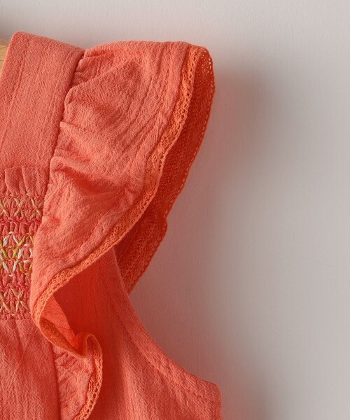 【セール】SHIPS KIDS:80～90cm / スモッキング セット ロンパース（ロンパース）｜SHIPS（シップス）