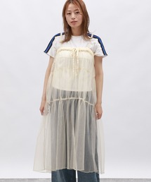 LAKOLE | 2WAYラメチュールワンピース / 127587(ワンピース)