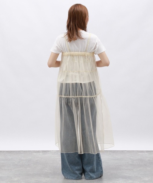 LAKOLE（ラコレ）の「2WAYラメチュールワンピース / 127587（ワンピース・レディース・ブラック/チャコールグレー/アイボリー・FREE）」の11枚目の写真