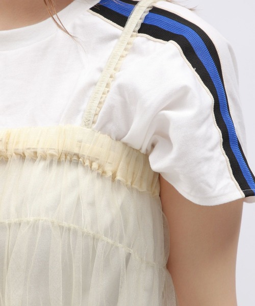 LAKOLE（ラコレ）の「2WAYラメチュールワンピース / 127587（ワンピース・レディース・ブラック/チャコールグレー/アイボリー・FREE）」の21枚目の写真