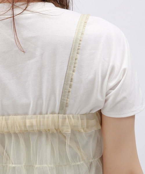 LAKOLE（ラコレ）の「2WAYラメチュールワンピース / 127587（ワンピース・レディース・ブラック/チャコールグレー/アイボリー・FREE）」の19枚目の写真