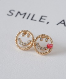 CERCA（チェルカ）の「Blincouture/ハート付きスマイルピアス（ピアス（両耳用））」