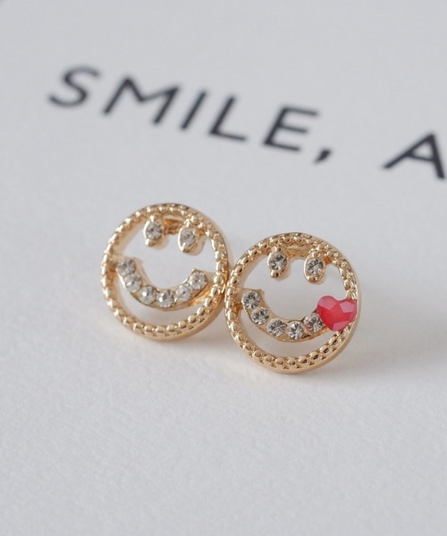 Blincouture/ハート付きスマイルピアス（ピアス（両耳用））｜CERCA