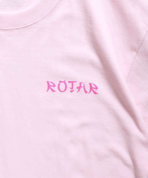 ROTAR(ローター)の「DOWN TOWN Tee(Tシャツ/カットソー・メンズ・ホワイト/ブラック/ベビーピンク・SMALL/MEDIUM/LARGE/X-LARGE)」の4枚目の写真