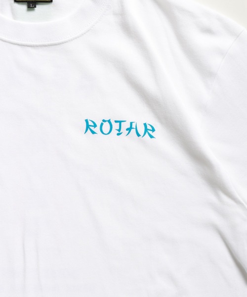 ROTAR(ローター)の「DOWN TOWN Tee(Tシャツ/カットソー・メンズ・ホワイト/ブラック/ベビーピンク・SMALL/MEDIUM/LARGE/X-LARGE)」の8枚目の写真