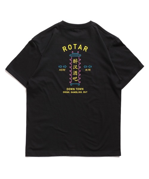 ROTAR(ローター)の「DOWN TOWN Tee(Tシャツ/カットソー・メンズ・ホワイト/ブラック/ベビーピンク・SMALL/MEDIUM/LARGE/X-LARGE)」の14枚目の写真