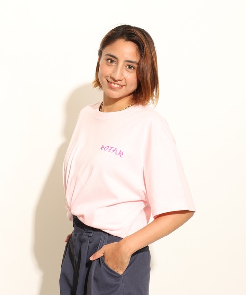 ROTAR(ローター)の「DOWN TOWN Tee(Tシャツ/カットソー・メンズ・ホワイト/ブラック/ベビーピンク・SMALL/MEDIUM/LARGE/X-LARGE)」の20枚目の写真