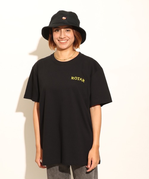 ROTAR(ローター)の「DOWN TOWN Tee(Tシャツ/カットソー・メンズ・ホワイト/ブラック/ベビーピンク・SMALL/MEDIUM/LARGE/X-LARGE)」の21枚目の写真
