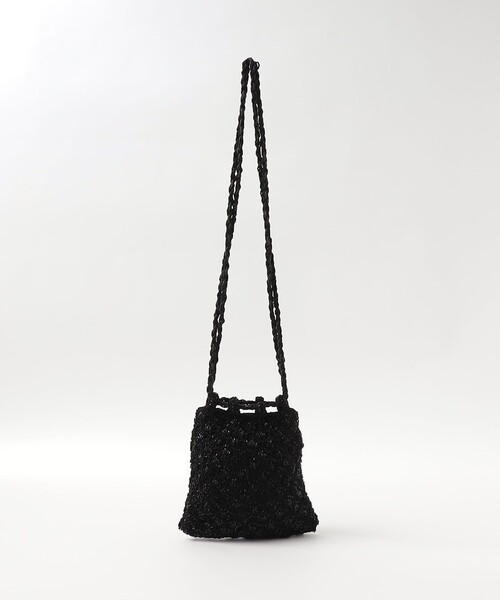 Steven Alan(スティーブンアラン)の「<The Bagmati>BEADS BAG/ショルダーバッグ(ショルダーバッグ・レディース・ゴールド/ブラック・FREE)」の1枚目の写真