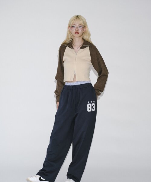 WHO'S WHO gallery（フーズフーギャラリー）の「【新色登場】ラグランジップニット（ニット/セーター・レディース・ブラウン系その他/ブラック/ブルー系その他/ネイビー/ブラウン/オフホワイト/ブラウン系その他2/ブラック系その他/ブルー系その他2/ブラック系その他2・FREE）」の15枚目の写真