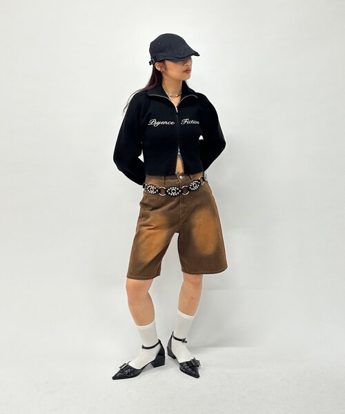 WHO'S WHO gallery（フーズフーギャラリー）の「【新色登場】ラグランジップニット（ニット/セーター・レディース・ブラウン系その他/ブラック/ブルー系その他/ネイビー/ブラウン/オフホワイト/ブラウン系その他2/ブラック系その他/ブルー系その他2/ブラック系その他2・FREE）」の19枚目の写真