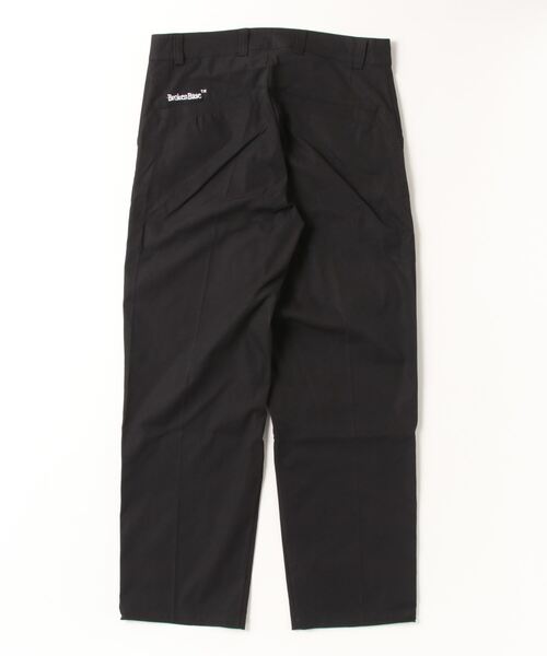 BROKEN BASE(ブロークンベース)の「One point stitch low rise chino(チノパンツ・メンズ・ブラック/ネイビー・MEDIUM/LARGE)」の21枚目の写真