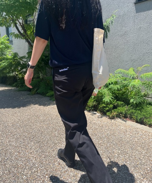 BROKEN BASE(ブロークンベース)の「One point stitch low rise chino(チノパンツ・メンズ・ブラック/ネイビー・MEDIUM/LARGE)」の10枚目の写真