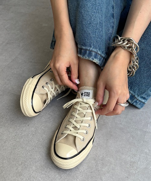 DouDou(ドゥドゥ)の「【CONVERSE/コンバース】ALL STAR AGEDCOLORS OX(スニーカー・レディース・ホワイト・24.5cm/24cm/23.5cm)」の3枚目の写真