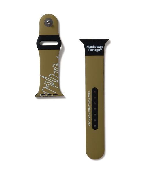 Manhattan Portage(マンハッタンポーテージ)の「【Manhattan Portage】Apple Watch Silicone Band 2(49mm/45mm/44mm) FSUN(その他小物・メンズ・ブラック/オリーブ/グレー・FREE)」の5枚目の写真