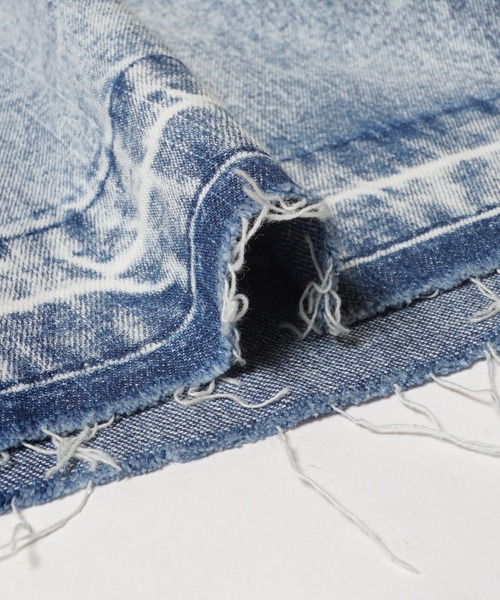 coca(coca)(コカ)の「【WEB限定セール】軽量デニム フロントスリットスカート(デニムスカート・レディース・ライトブルー・S/M/L)」の9枚目の写真