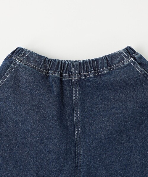 WILD THINGS（ワイルドシングス）の「【別注】＜WILD THINGS＞デニムバルーンパンツ / キッズ 110cm-130cm（デニムパンツ・キッズ・ブラック/コバルトブルー・S(120-130cm)/XS(110-120cm)）」の6枚目の写真