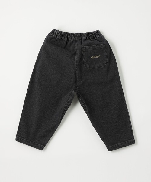 WILD THINGS（ワイルドシングス）の「【別注】＜WILD THINGS＞デニムバルーンパンツ / キッズ 110cm-130cm（デニムパンツ・キッズ・ブラック/コバルトブルー・S(120-130cm)/XS(110-120cm)）」の16枚目の写真