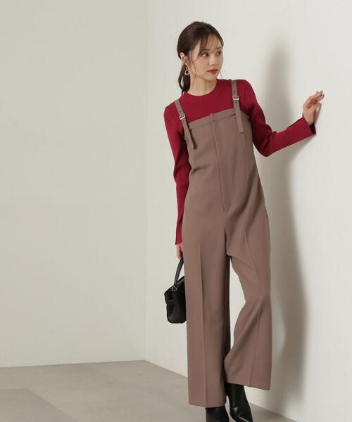 PROPORTION BODY DRESSING（プロポーションボディドレッシング）の「ベアオールインワン / 1214240906（つなぎ/オールインワン・レディース・ブラウン系その他/ベージュ/ブラウン・SMALL/MEDIUM）」の9枚目の写真