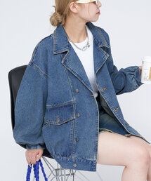 CONES BOSS | 【2024AW】【CONESBOSS/コーンズボス】ダブルテーラードデニムジャケット(テーラードジャケット)