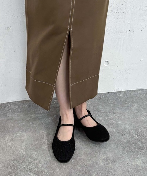 archives（アルシーヴ）の「バレエシューズ（バレエシューズ・レディース・グレー/ブラック/ブラウン・MEDIUM/LARGE）」の2枚目の写真